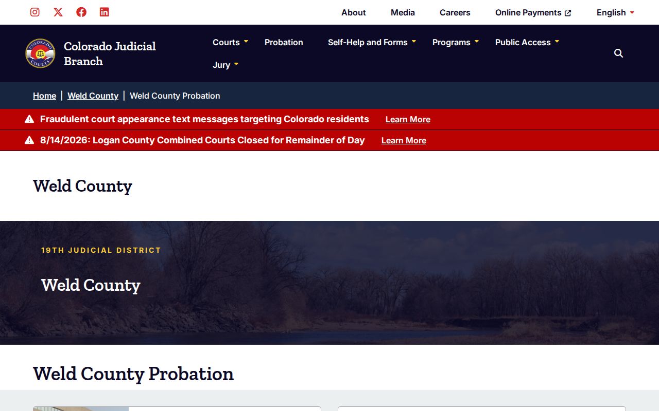 Weld County criminal docket treatment court source